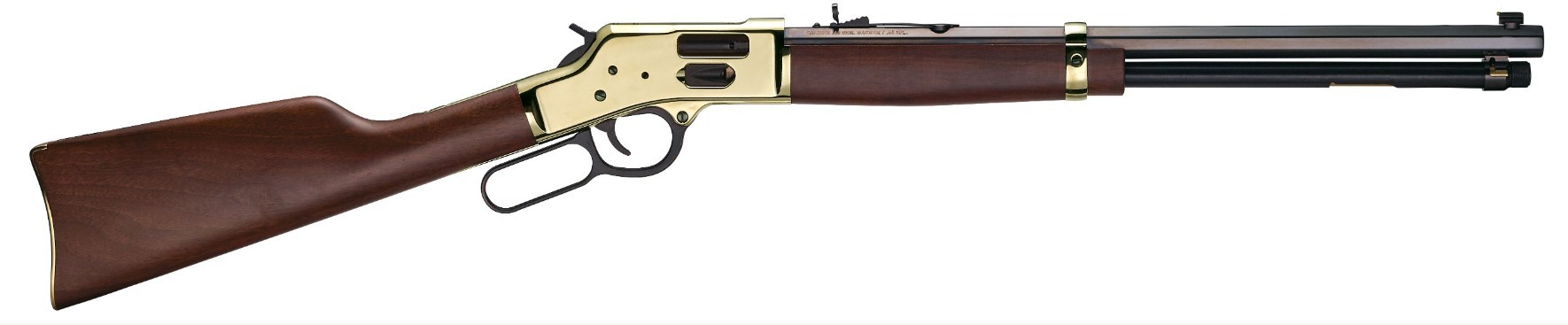 HENRY BIG BOY BRASS RIFLE .44 MAG/.44 SPL 10RD 20IN BARREL H006G - 556 Black Friday Promotion